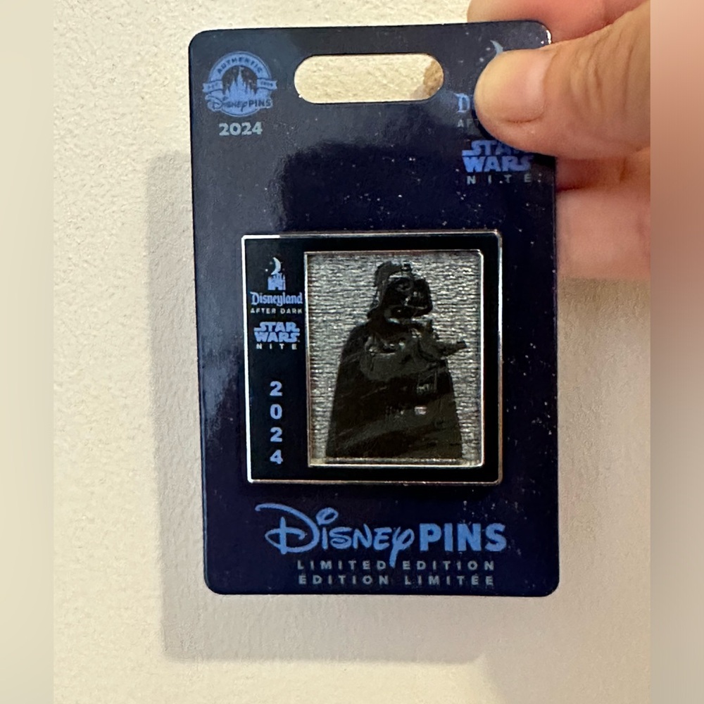 Star Wars After Dark Darth Vader Pin-2024